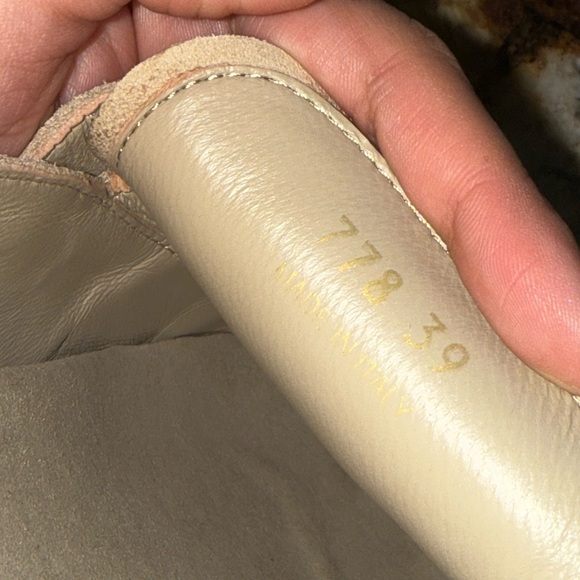 Prada Women's Beige Suede Mules - Picture 5 of 5